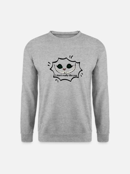 I don t really like you - Unisex Sweatshirt - salt & pepper