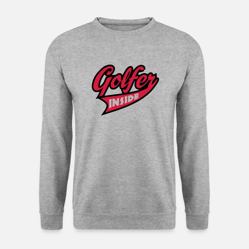 golf - Unisex Sweatshirt - salt & pepper