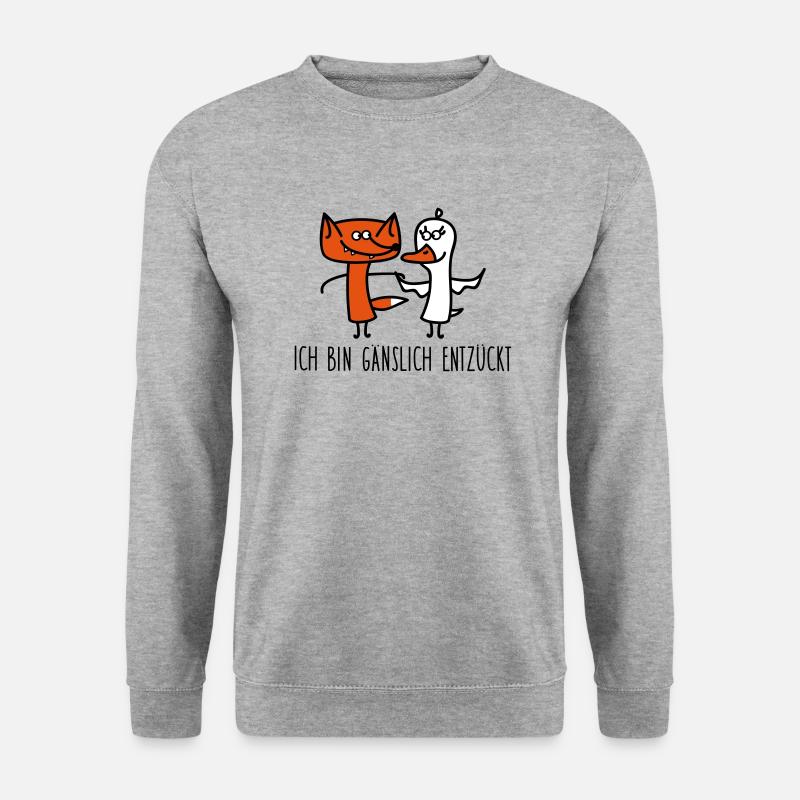 Fox and goose - Unisex Sweatshirt - salt & pepper