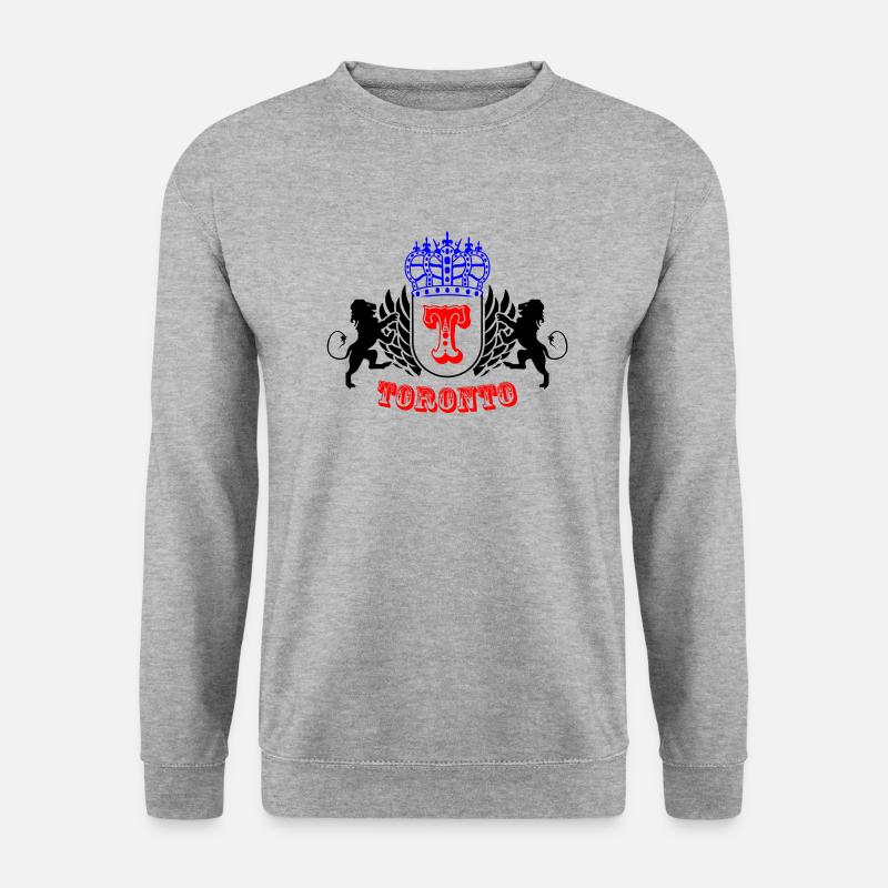 toronto2 - Unisex Pullover - Weißgrau meliert