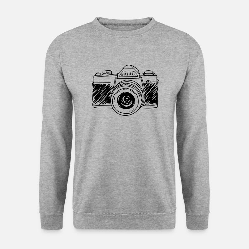 Camera - Unisex Sweatshirt - salt & pepper