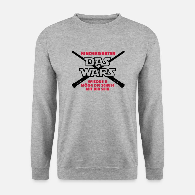 DAS WARS_v2 - Unisex Pullover - Weißgrau meliert