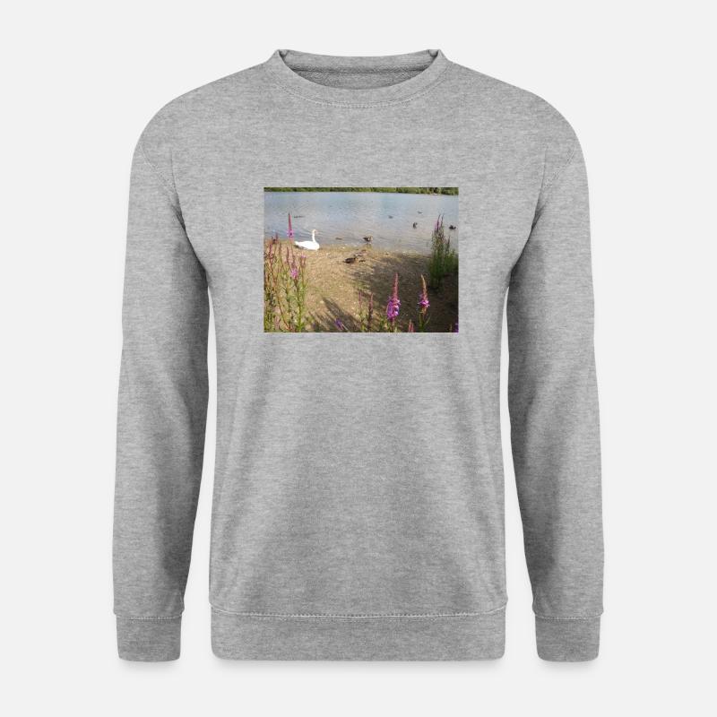 DUCK IN A LAKE - Unisex Sweatshirt - salt & pepper