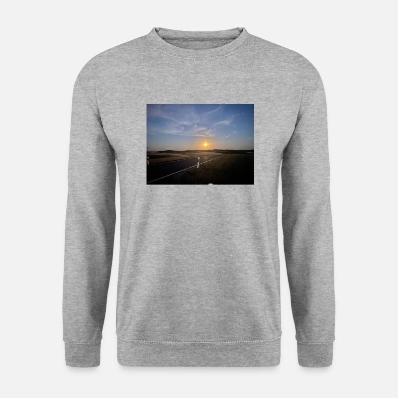 IMG 1806 - Unisex Pullover - Weißgrau meliert