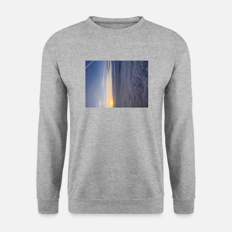 Cool - Unisex Pullover - Weißgrau meliert