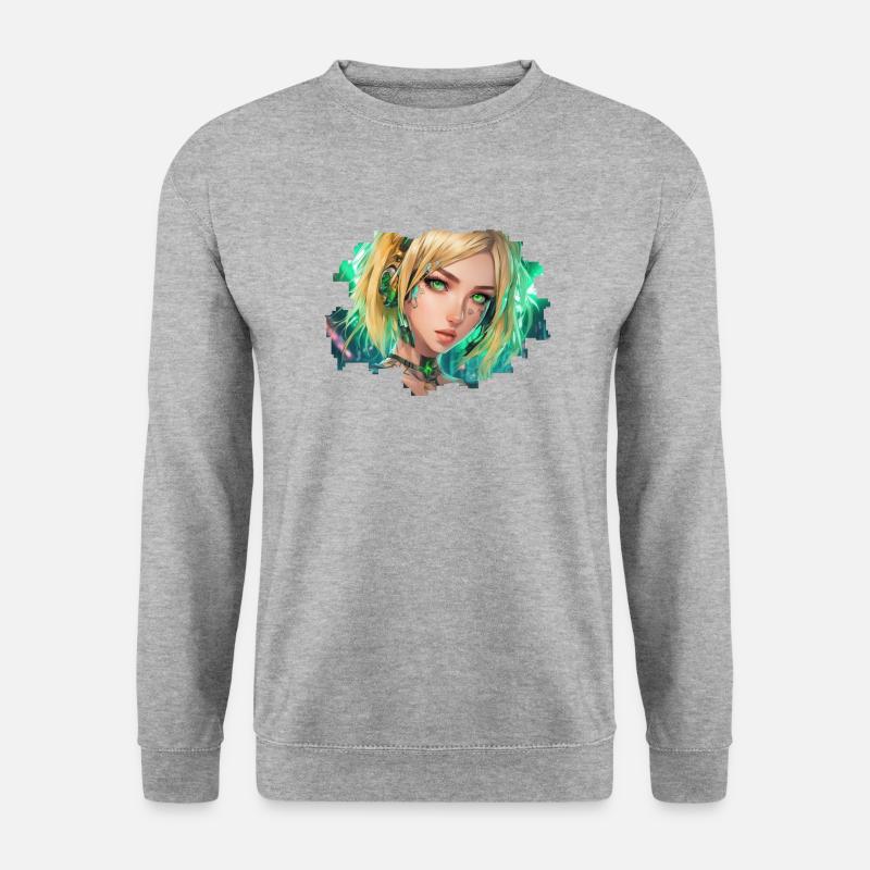 Nova Cipher - Unisex Sweatshirt - salt & pepper