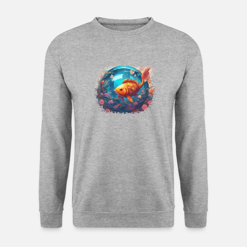 Sunfish Reflections - Unisex Sweatshirt - salt & pepper