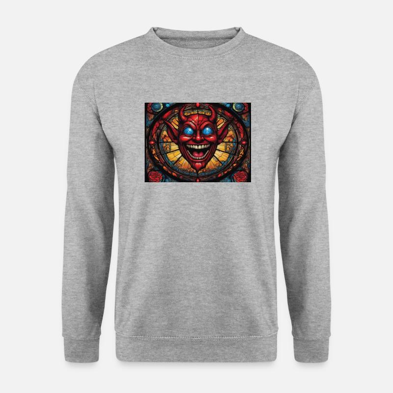 Red Head Devil - Unisex Sweatshirt - salt & pepper