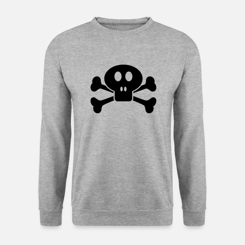 SKULL & BONES 2 - Unisex Sweatshirt - salt & pepper
