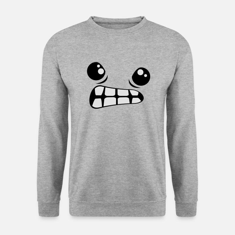 Look Evil Comic - Unisex Sweatshirt - salt & pepper