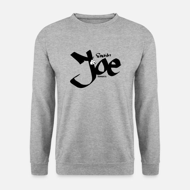 Smokin Joe - Unisex Pullover - Weißgrau meliert