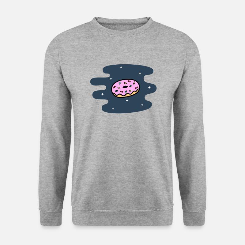 Space Doughnut - Unisex Sweatshirt - salt & pepper