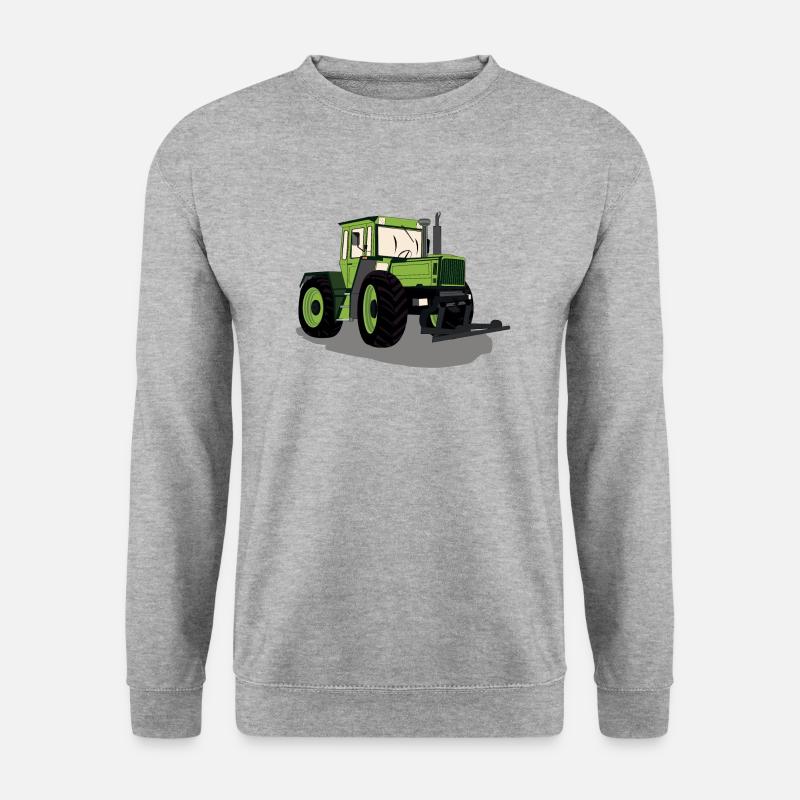 Trecker, Traktor, Landwirtschaft, Agrar, MB Trac - Unisex Pullover - Weißgrau meliert