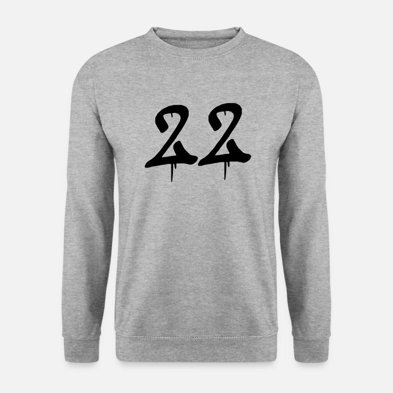 22 graffiti - Unisex Sweatshirt - salt & pepper