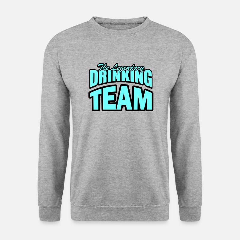 Drinking Team - Unisex Sweatshirt - salt & pepper