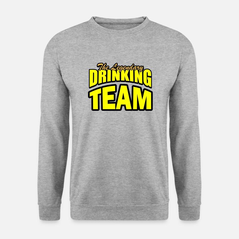 Drinking Team - Unisex Sweatshirt - salt & pepper