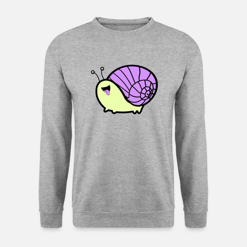 Snail Comic - Unisex Sweatshirt - salt & pepper