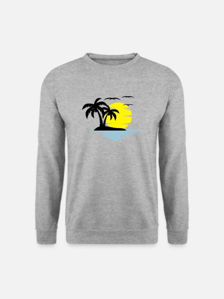 island - Unisex Sweatshirt - salt & pepper