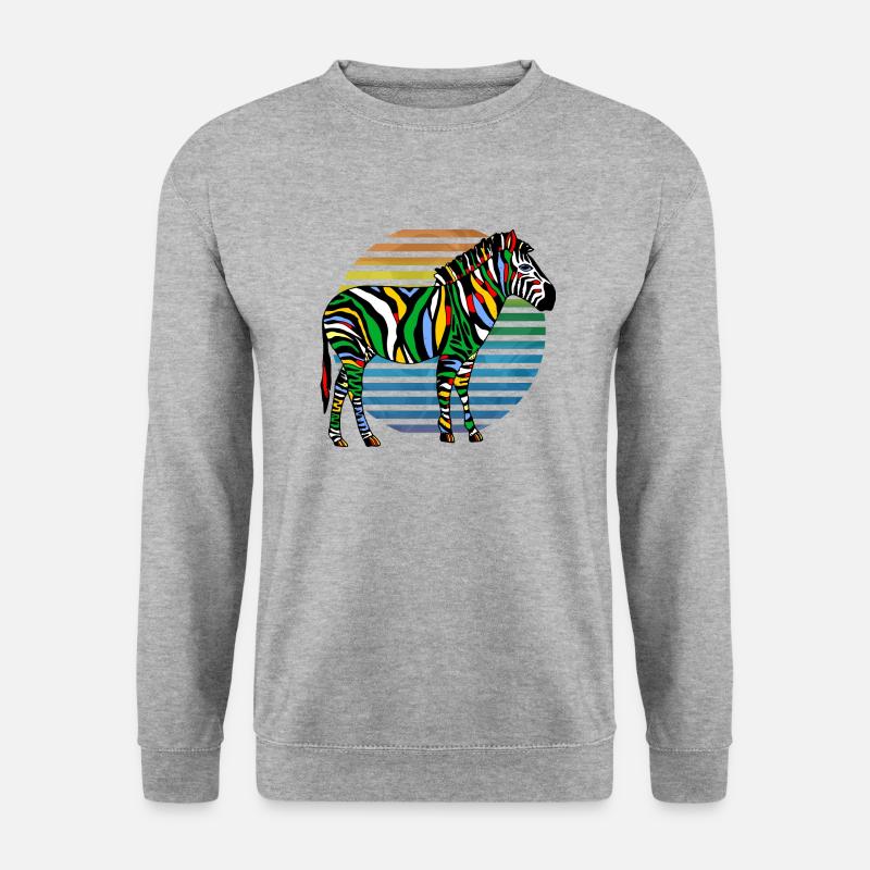 Zebra - Unisex Sweatshirt - salt & pepper