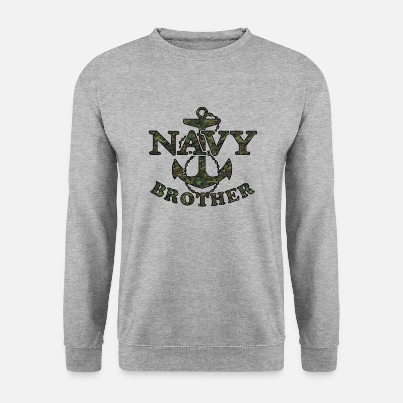 Kriegsmarine - Unisex Pullover - Weißgrau meliert