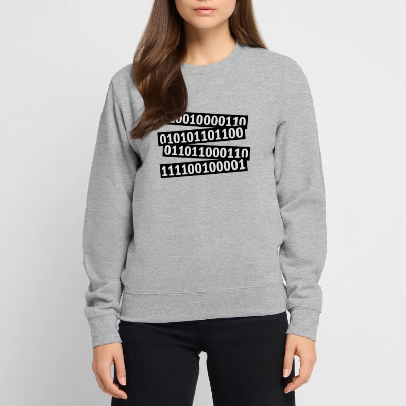 Binary Code Program Language Unisex Sweatshirt