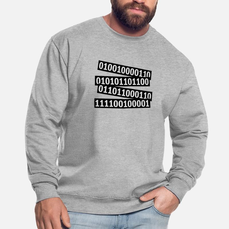 Binary Code Program Language Unisex Sweatshirt