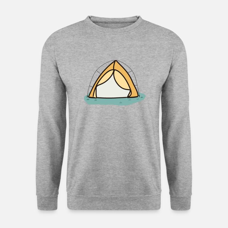 Camping 3 - Unisex Sweatshirt - salt & pepper