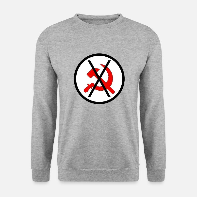 symbol - Unisex Pullover - Weißgrau meliert