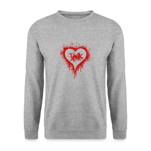 I Love Ink red - Unisex Pullover