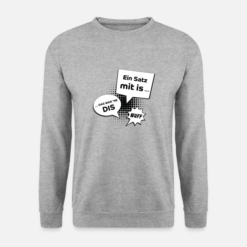 Agility DIS - Unisex Pullover - Weißgrau meliert