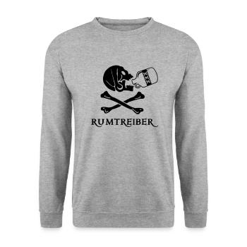 ~ Marauders ~ - Unisex Sweatshirt - salt & pepper - Front - Alina (178cm) & Michal (187cm)