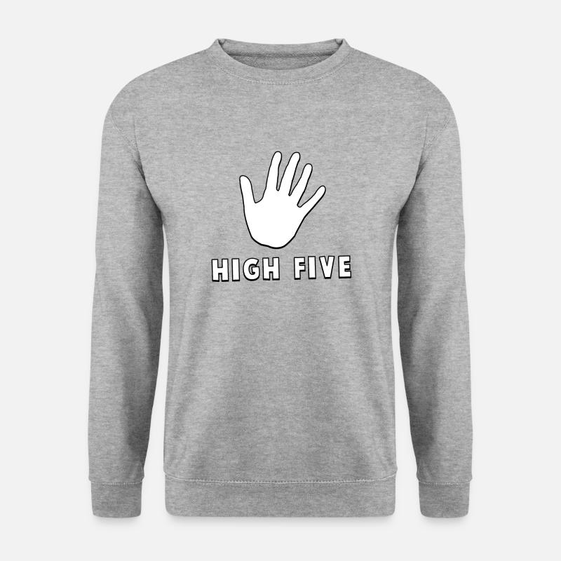 High Five - Unisex Sweatshirt - salt & pepper