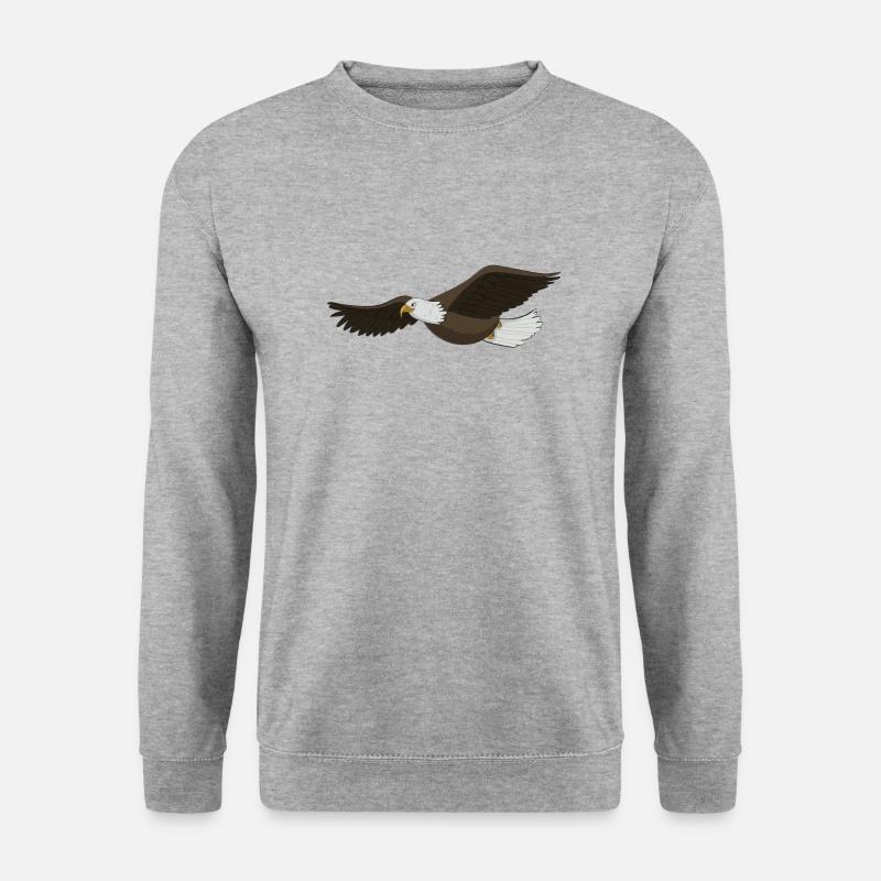 eagle - Unisex Sweatshirt - salt & pepper