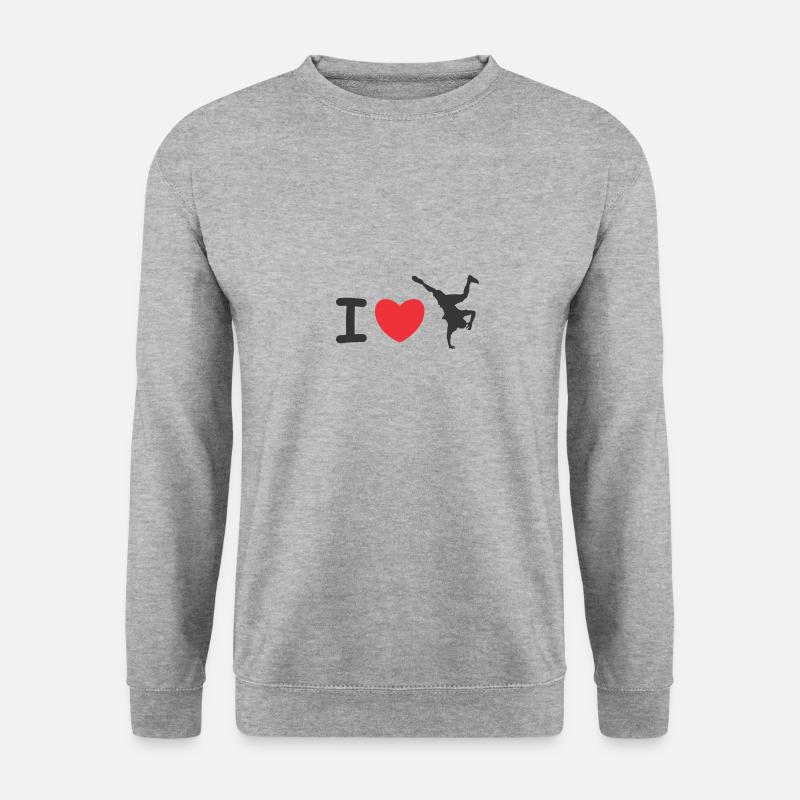 Dance Shirt • Breakdance Dancing • Gift - Unisex Sweatshirt - salt & pepper