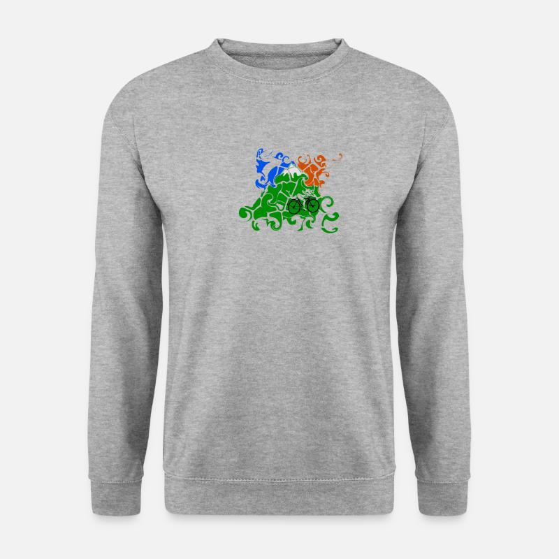 Hoffmanns Acid - Unisex Pullover - Weißgrau meliert
