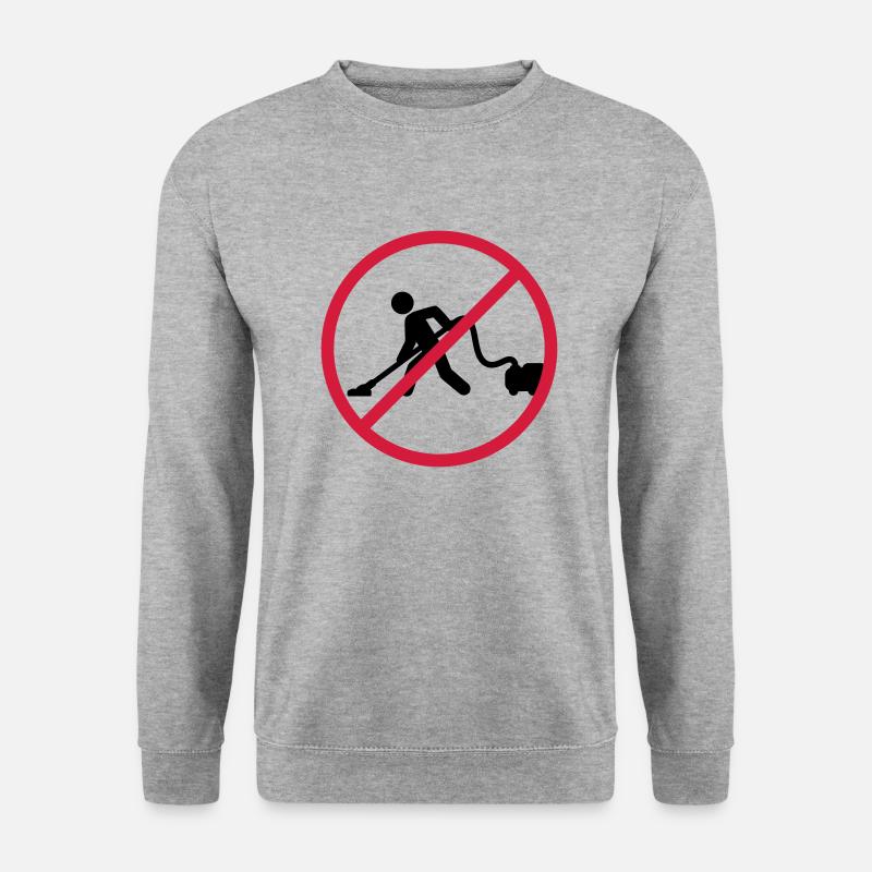 No Vacuuming - Unisex Sweatshirt - salt & pepper