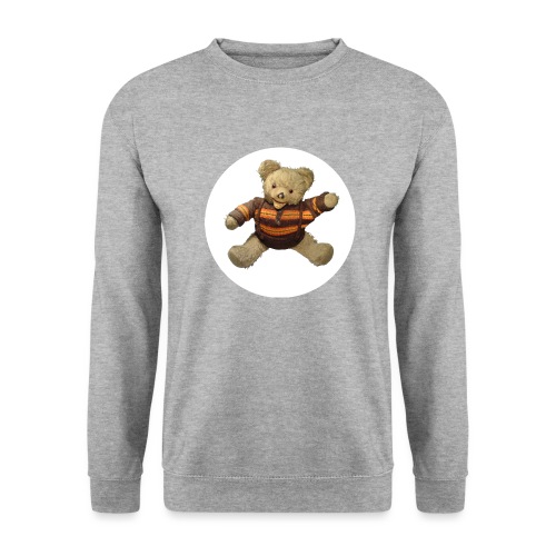 Teddybär - orange braun - Retro Vintage - Bär - Unisex Pullover