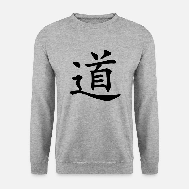 dao - Unisex Pullover - Weißgrau meliert