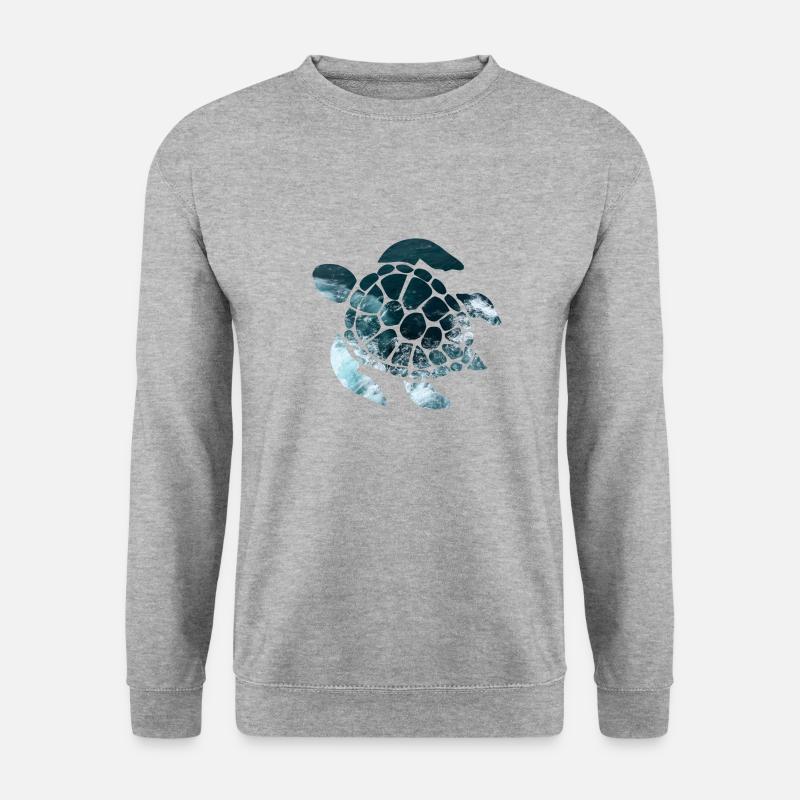 Turtle - Unisex Sweatshirt - salt & pepper