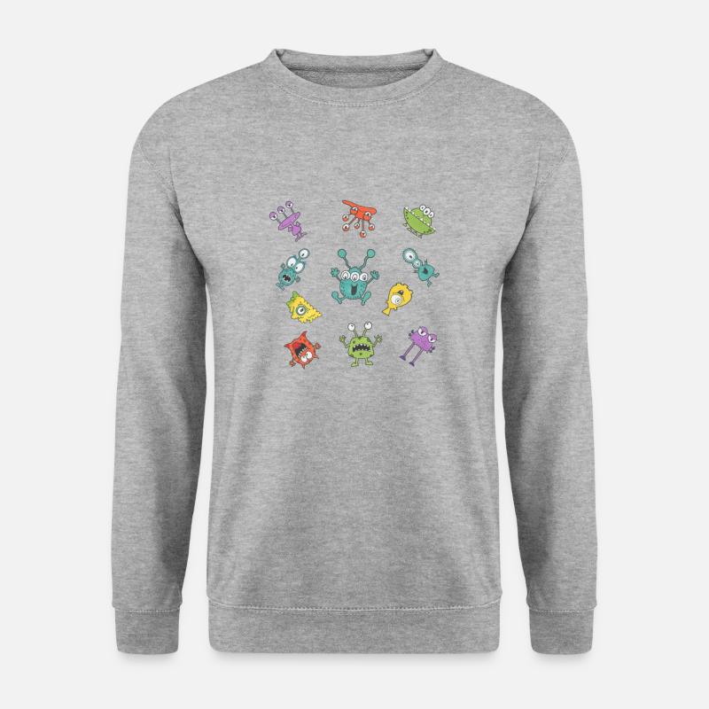 Monsters at random - Unisex Sweatshirt - salt & pepper
