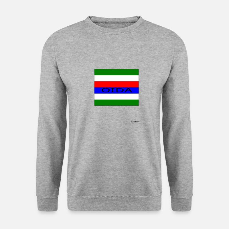 rapid - Unisex Pullover - Weißgrau meliert