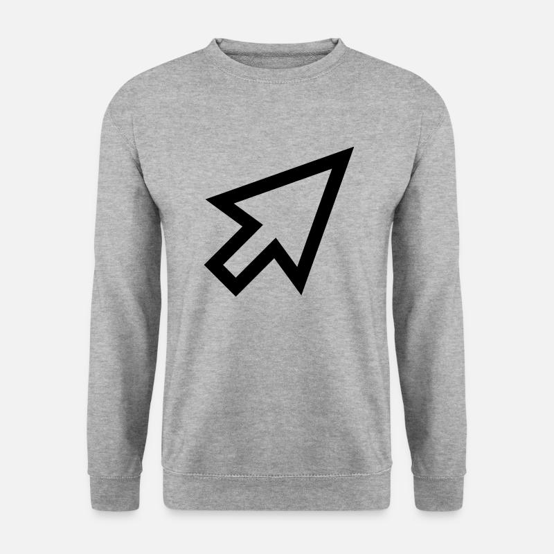 Mouse Cursor - Unisex Sweatshirt - salt & pepper