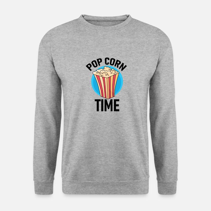 Popcorn Time! - Unisex Sweatshirt - salt & pepper