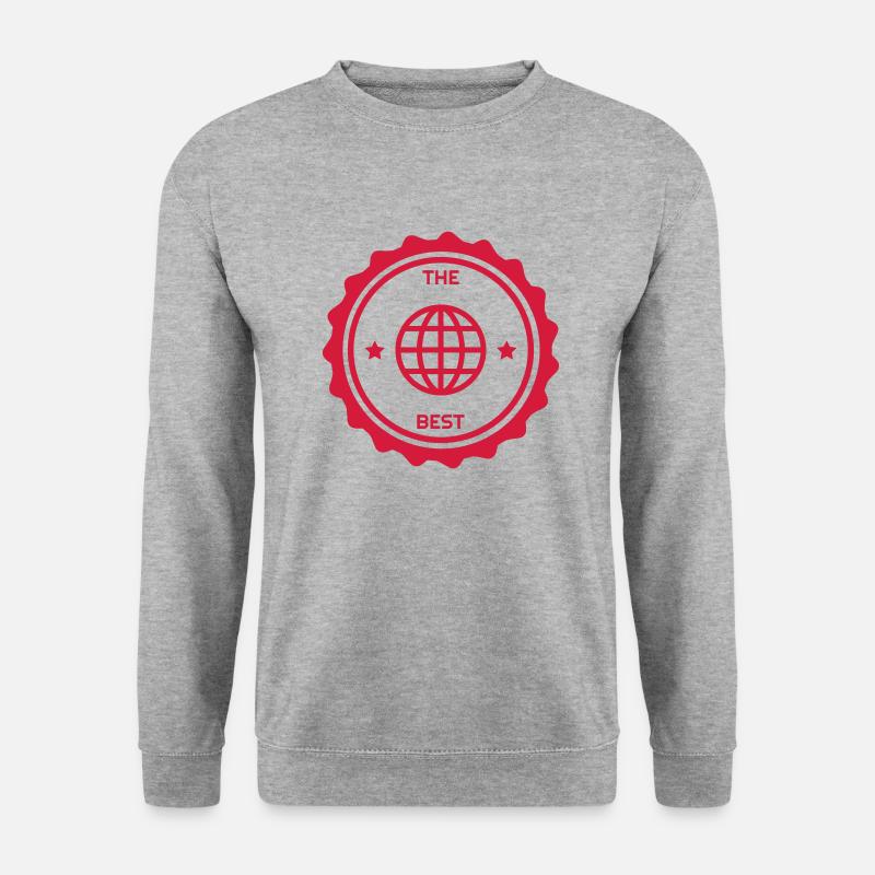 Webmaster Internet Web Geek Website - Unisex Pullover - Weißgrau meliert