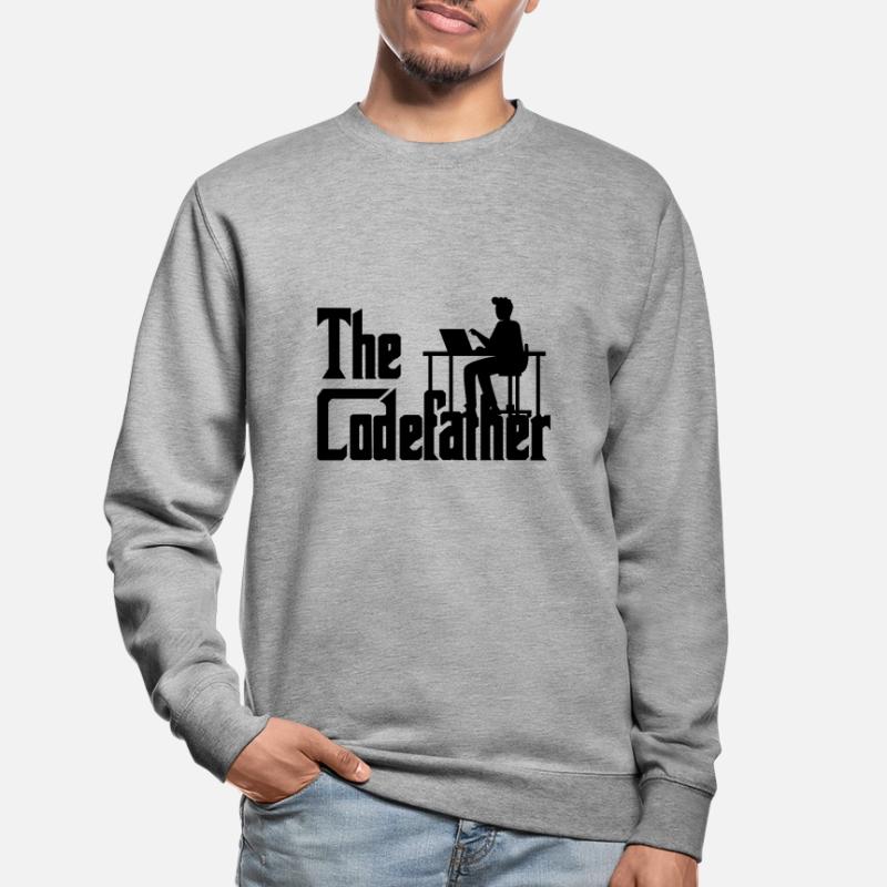 The Codefather Coding Programmer Gift Unisex Sweatshirt