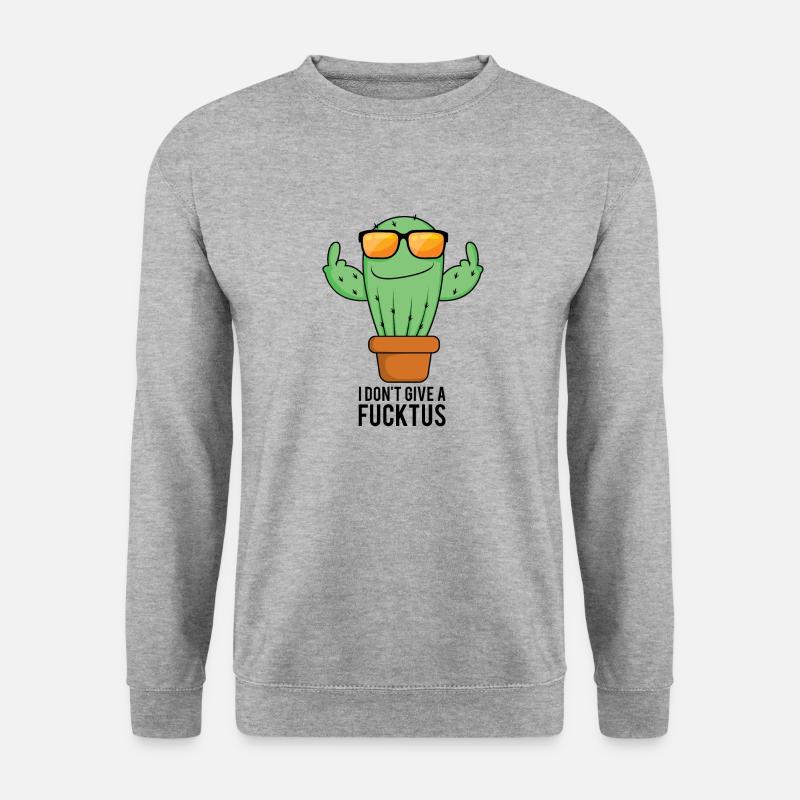 cool cactus - Unisex Sweatshirt - salt & pepper