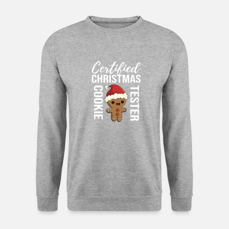 Ugly Christmas - Unisex Pullover - Weißgrau meliert
