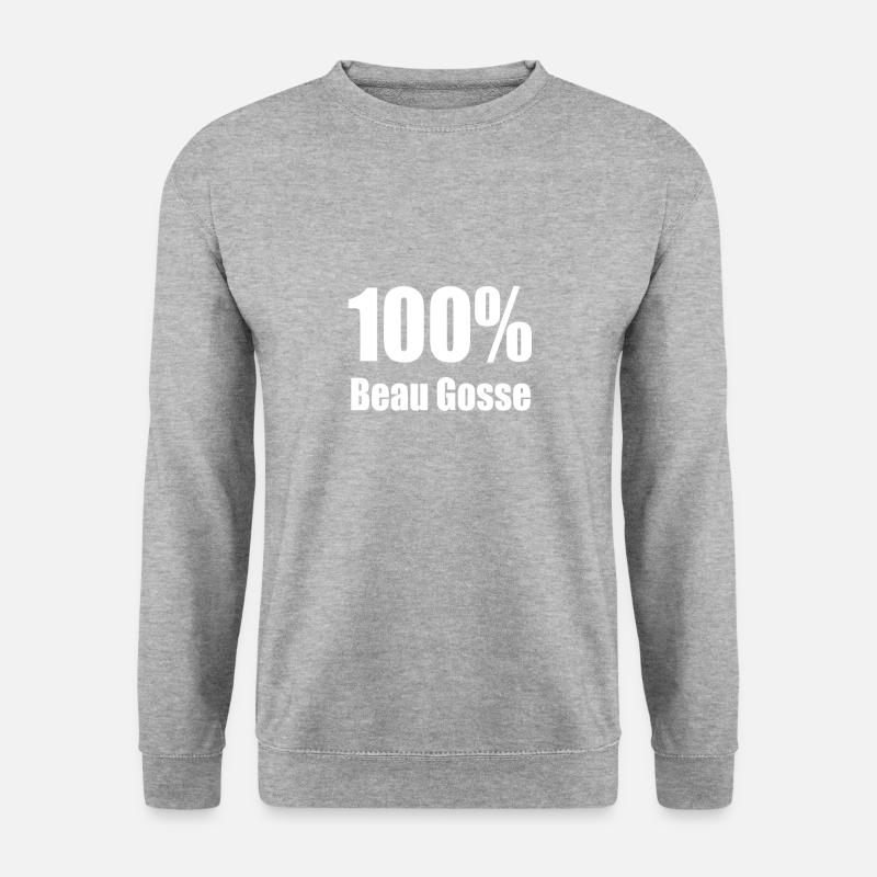 100% beautiful Gift Kid - Unisex Sweatshirt - salt & pepper