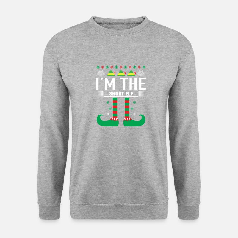 Ugly Christmas - Unisex Pullover - Weißgrau meliert
