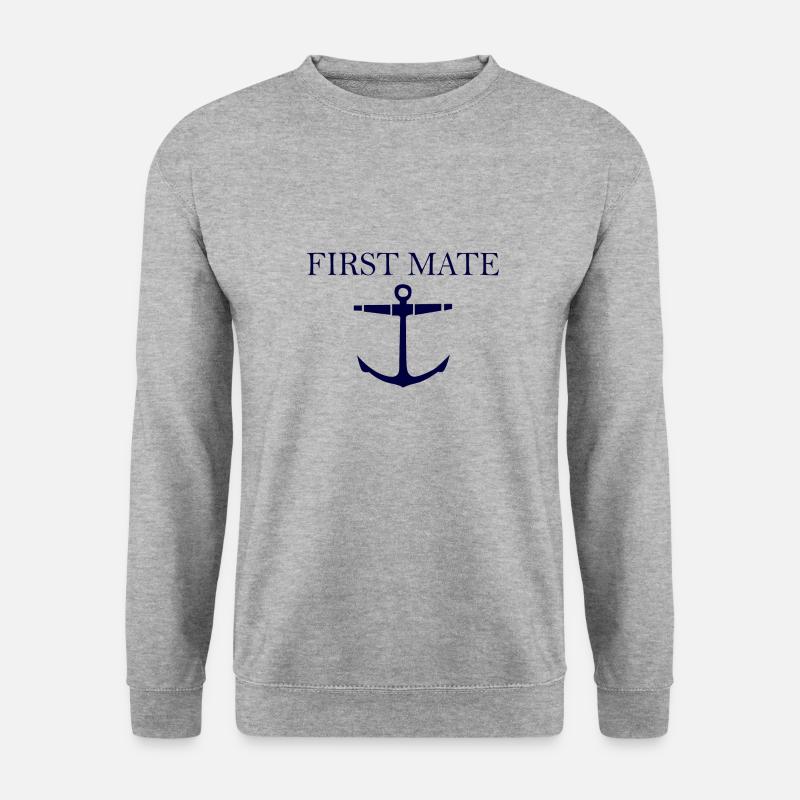 First Mate - Unisex Sweatshirt - salt & pepper
